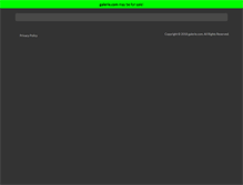 Tablet Screenshot of galerie.com