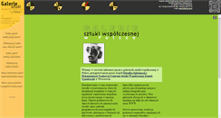 Desktop Screenshot of info.galerie.art.pl