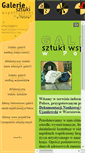 Mobile Screenshot of info.galerie.art.pl